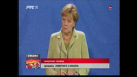Simultandolmetschen f&uuml;r Bundeskanzlerin Merkel